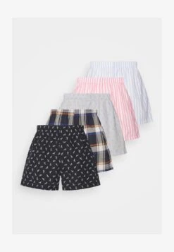 Pier One 5 PACK - Boxershorts - Blue/dark Blue/pink - -Berühmtes Bekleidungs Geschäft 9fb699084db745fb82f3afe419449e07