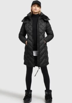 Khujo ANETH - Wintermantel - Schwarz -Berühmtes Bekleidungs Geschäft a12e8a4c0edc4722bc140ab3baf88763
