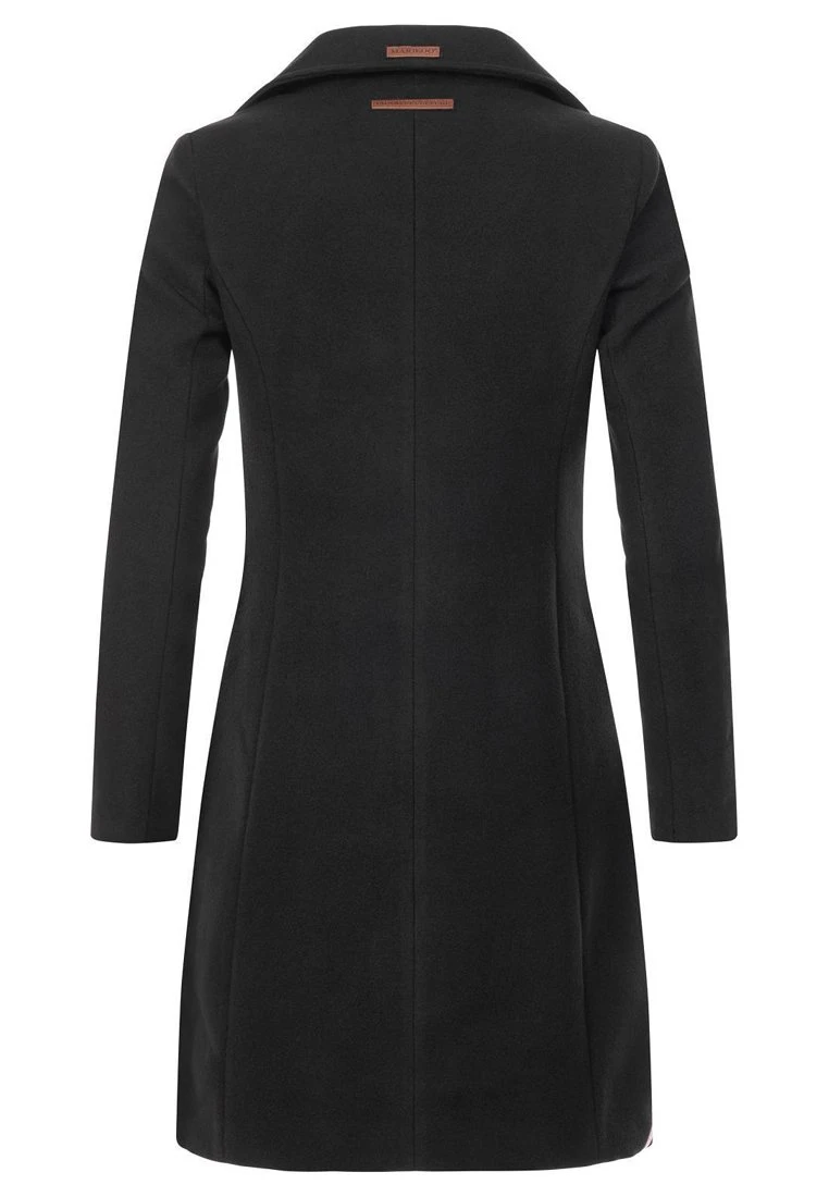 Marikoo NANAKOO - Klassischer Mantel - Black 2 Marikoo NANAKOO - Klassischer Mantel - Black – Bild 2