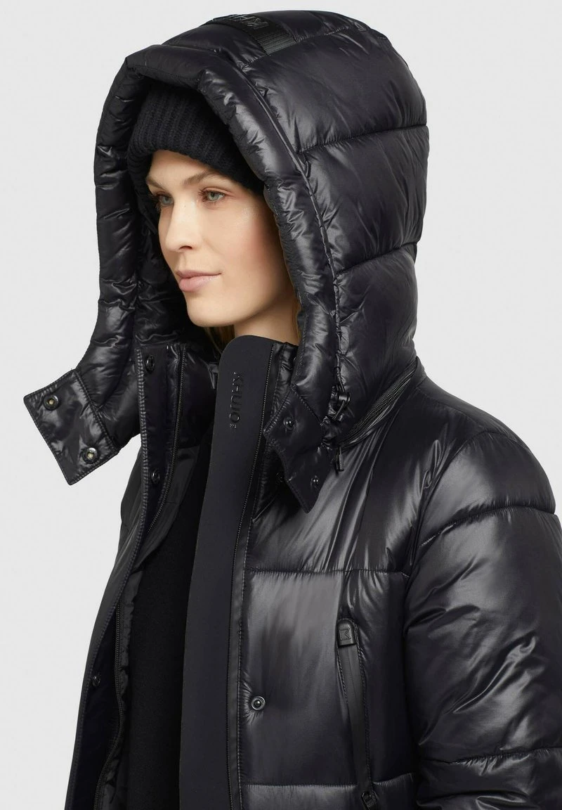 Khujo MELONA SHINY - Wintermantel - Schwarz 4 Khujo MELONA SHINY - Wintermantel - Schwarz – Bild 4