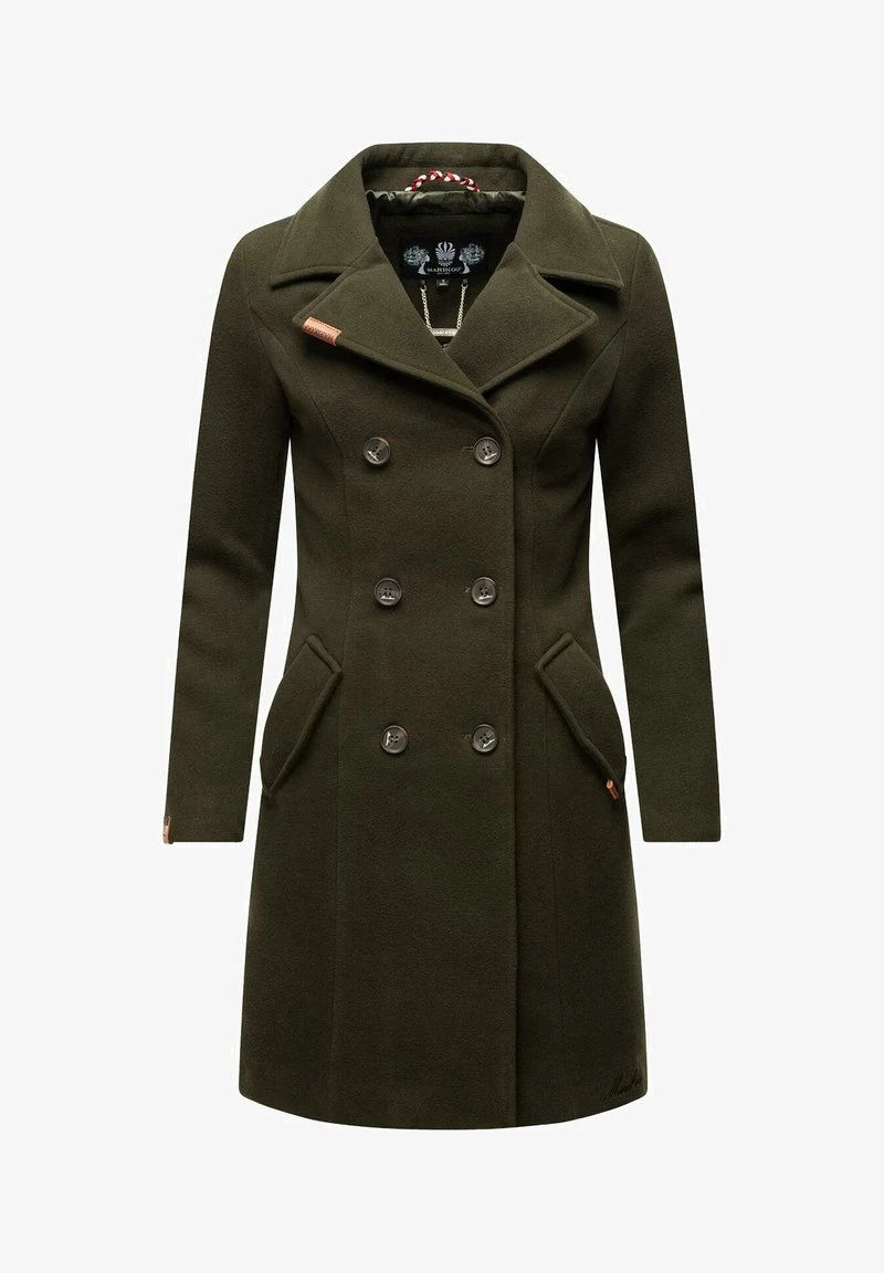 Marikoo NANAKOO - Klassischer Mantel - Black 6 Marikoo NANAKOO - Klassischer Mantel - Black – Bild 6