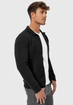 Indicode Jeans BERMIE - Sweatjacke - Black -Berühmtes Bekleidungs Geschäft b8e0b0cb20054b09aa21a3c7b58a883c