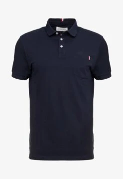 Pier One TRICOLORE TRIM POLO - Poloshirt - Black -Berühmtes Bekleidungs Geschäft ba7707c5f9564d84bcfdd2d32f5c16a5