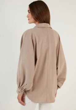 LELA Hemdbluse - Mink Color 8 LELA Hemdbluse - Mink Color -Berühmtes Bekleidungs Geschäft bacbb77e97474a06b18357e72582171d