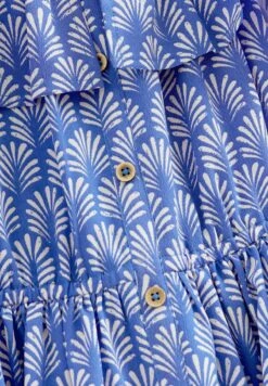 Next PRINTED COLD-SHOULDER STANDARD - Freizeitkleid - Cobalt Blue -Berühmtes Bekleidungs Geschäft c14ba1d9b6aa4111b3559bc791e5553d