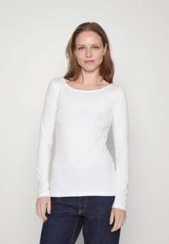 Anna Field 2 PACK - Langarmshirt - White/green 9 Anna Field 2 PACK - Langarmshirt - White/green -Berühmtes Bekleidungs Geschäft c1921cb821434906a8deea7b799d682f