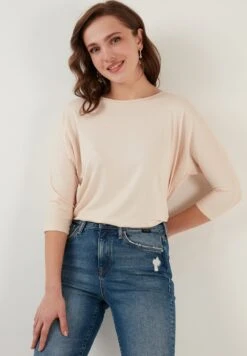 LELA CREW NECK - Langarmshirt - Stone -Berühmtes Bekleidungs Geschäft c2905a0527d94124be7243827b9733ff 1