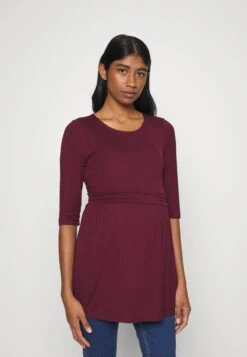 FLARE TOP - Langarmshirt - Dark Red -Berühmtes Bekleidungs Geschäft c793dbe4e16f444da0934c4ba12f8d7f 1