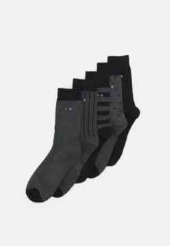Pier One 7 PACK - Socken - Black/grey -Berühmtes Bekleidungs Geschäft c79d945d99094741aa26482a417f1d8f