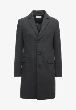 Pier One Klassischer Mantel - Mottled Grey -Berühmtes Bekleidungs Geschäft c8fa6e82fd744e36a918c6eca16adc8c