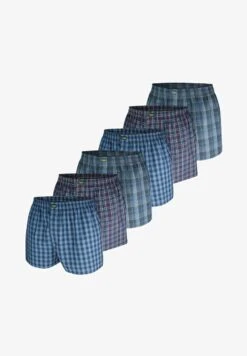 6 PACK - Boxershorts - Black Blue -Berühmtes Bekleidungs Geschäft c9444800f6a346d3a7e8d72591eebba1