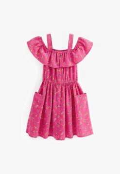 Next PRINTED COLD-SHOULDER STANDARD - Freizeitkleid - Cobalt Blue -Berühmtes Bekleidungs Geschäft c9517865e9824c498da7ab4acd6b8fd7