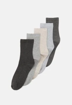 Anna Field 5 PACK - Socken - Beige/black/grey -Berühmtes Bekleidungs Geschäft c9d3ce9961794b6aa47248952f7fb165
