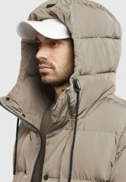 Khujo RAFI - Wintermantel - Taupe -Berühmtes Bekleidungs Geschäft d188820ba00c4ab79fbf2f2f8f3d2d27