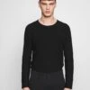 DRYKORN RIK - Strickpullover - Black