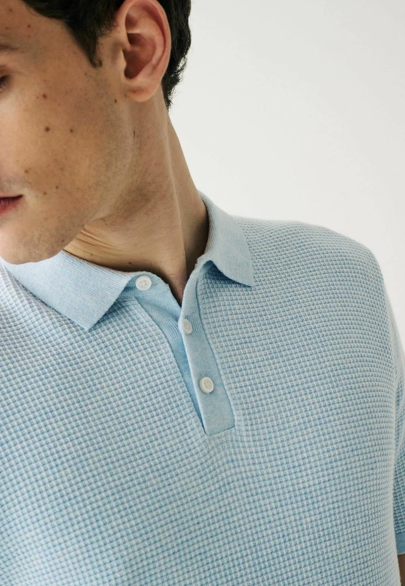 Next TEXTURED STANDARD - Poloshirt - Blue 4 Next TEXTURED STANDARD - Poloshirt - Blue – Bild 4