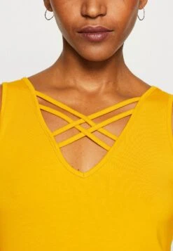 Anna Field Top - Dark Yellow -Berühmtes Bekleidungs Geschäft db726c9fb8f1422494535a3cef663a6b