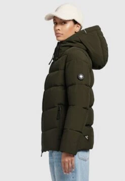 Khujo FAMES - Winterjacke - Dunkelgrün -Berühmtes Bekleidungs Geschäft ddf5f44bdae649818cb1d292bbbd00b9