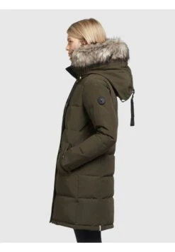 Khujo CLOREN - Wintermantel - Dunkelgrün -Berühmtes Bekleidungs Geschäft e3f76664d3e948c8af1f1871ba0c5bcf