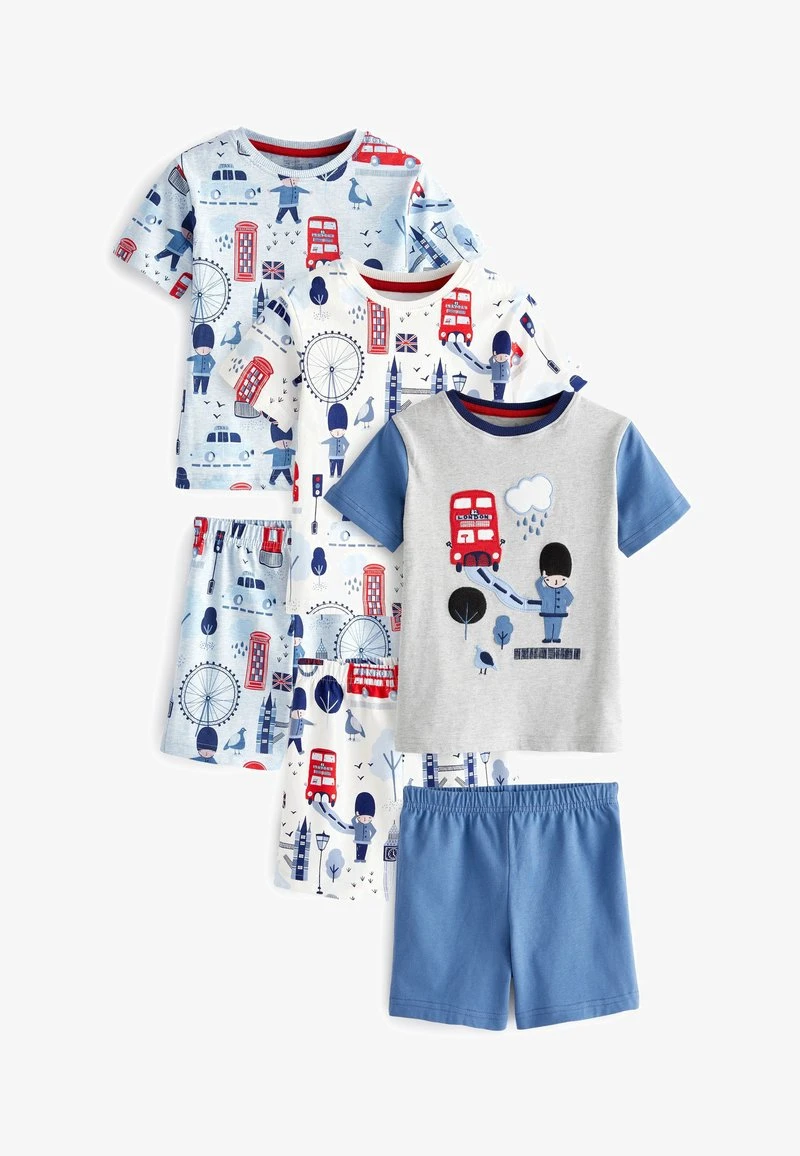 Next 3 PACK STANDARD SET - Nachtwäsche Set - London King Print 1 Next 3 PACK STANDARD SET - Nachtwäsche Set - London King Print