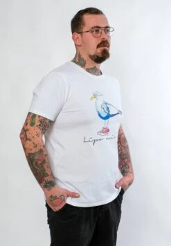 SUMMER - LIPO MI JE - T-Shirt Print - White -Berühmtes Bekleidungs Geschäft eb3c7e75e95d4095abf5aa6781ec05fa