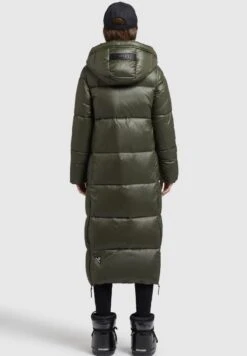 Khujo MELONA SHINY - Wintermantel - Dunkelgrün -Berühmtes Bekleidungs Geschäft ec7c7c20532c4703b77b91a27e8e43ee