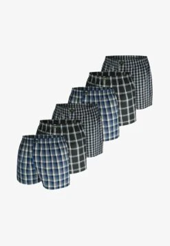 6 PACK - Boxershorts - Black Blue -Berühmtes Bekleidungs Geschäft ec9842c762f24e4d9659143d5f8cf4c0 1