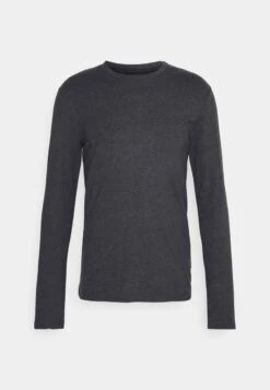 Pier One 7 PACK - Langarmshirt - Mottled Light Grey/white/mottled Dark Grey -Berühmtes Bekleidungs Geschäft ed92a811633b4c4985e1380acb2afd86