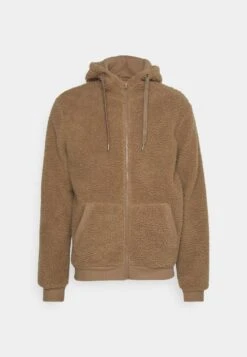 Pier One BORG ZIP-UP JACKET - Fleecejacke - Dark Green -Berühmtes Bekleidungs Geschäft f1b9950d7cb9410eb6aef1dd88daa0f5