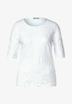 STREET ONE CRASH OPTIK - T-Shirt Basic - Weiß -Berühmtes Bekleidungs Geschäft fa753e28101a427e8e154a90a54adfdf