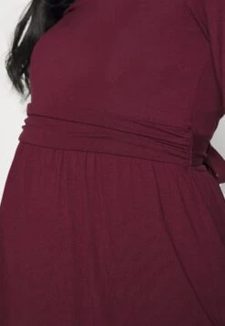 FLARE TOP - Langarmshirt - Dark Red -Berühmtes Bekleidungs Geschäft fc2052ddb06645449a853d3b0f26c59f