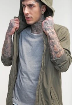 Pier One Parka - Khaki -Berühmtes Bekleidungs Geschäft ffa45efc2dcd46dca209c3efa063c7ea